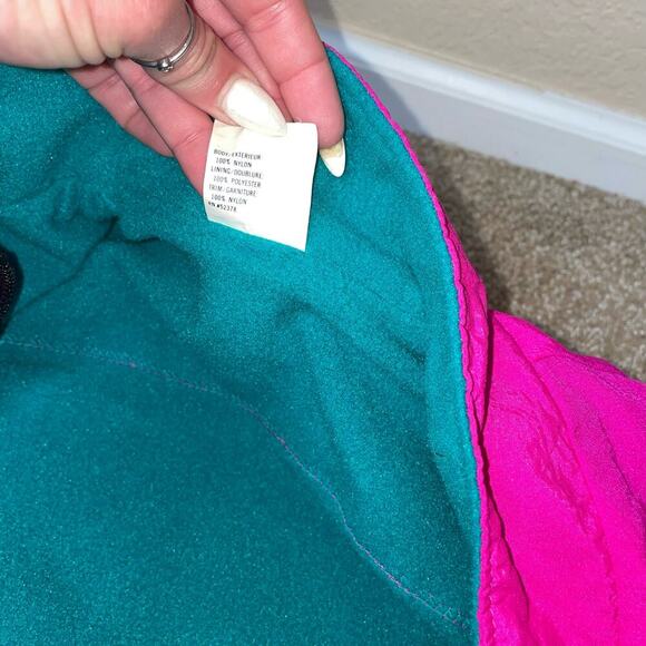 Vintage Bellwether cycling nylon jacket & pants 90's neon SZ M jacket SZ SM Pant - Picture 6 of 16